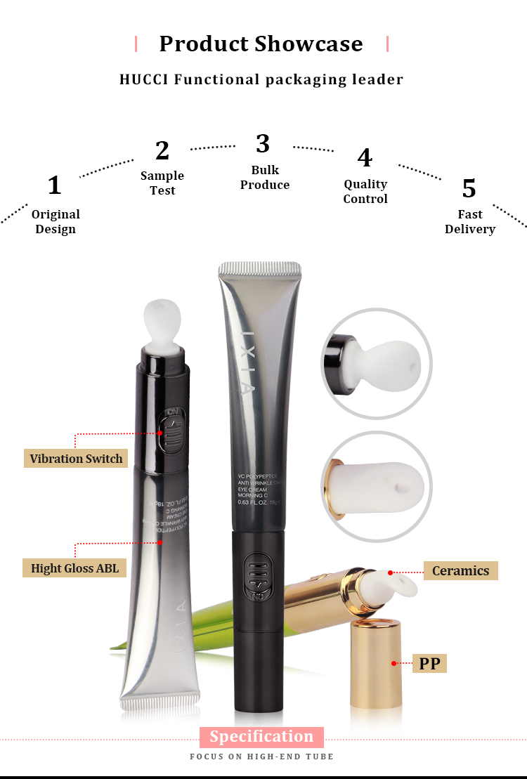 vibration eye cream tube