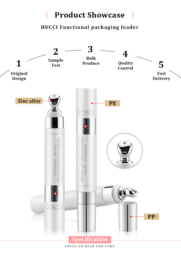 luxury eye cream tube