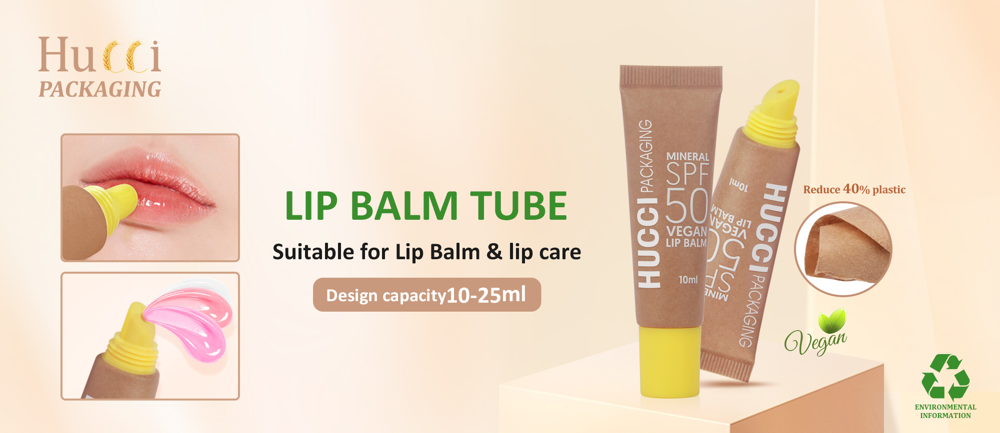 paper lip balm tube