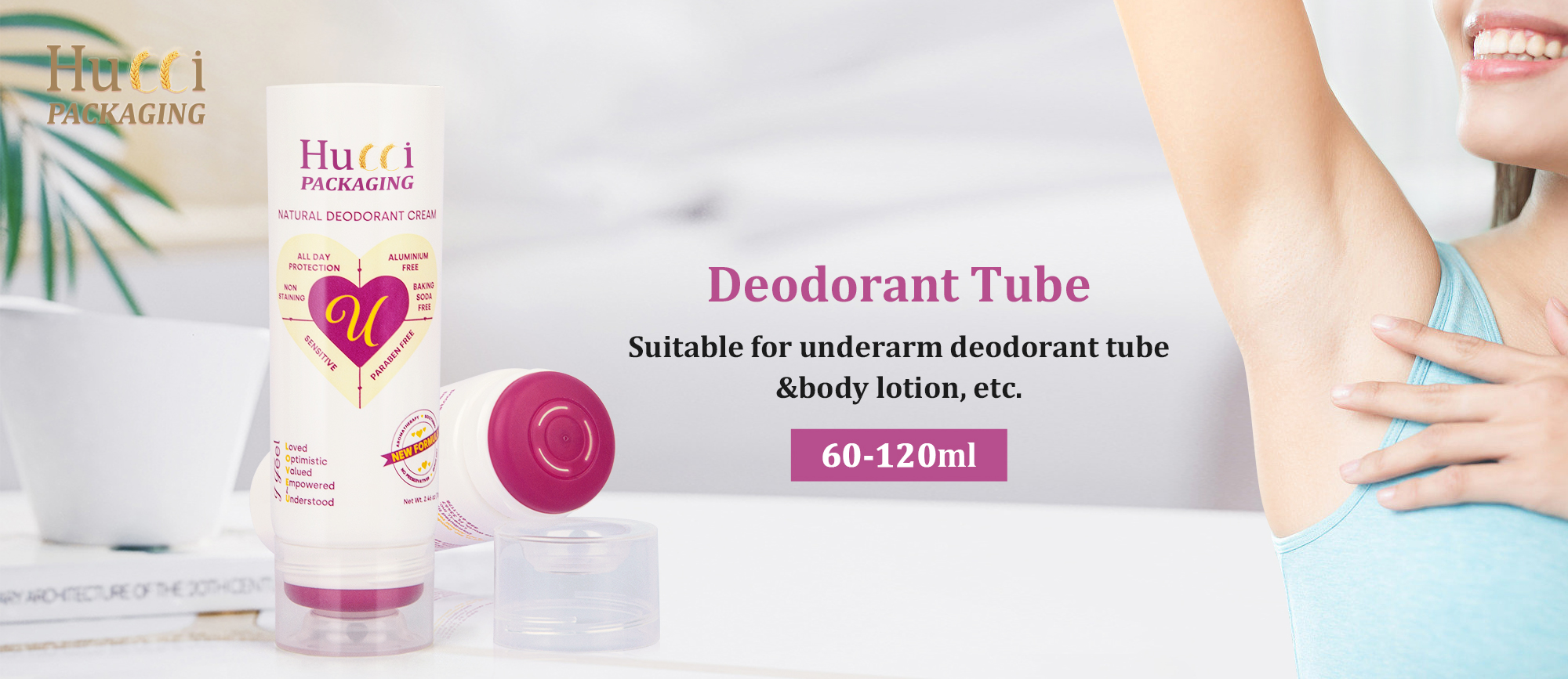 60ml Deodorant Tube