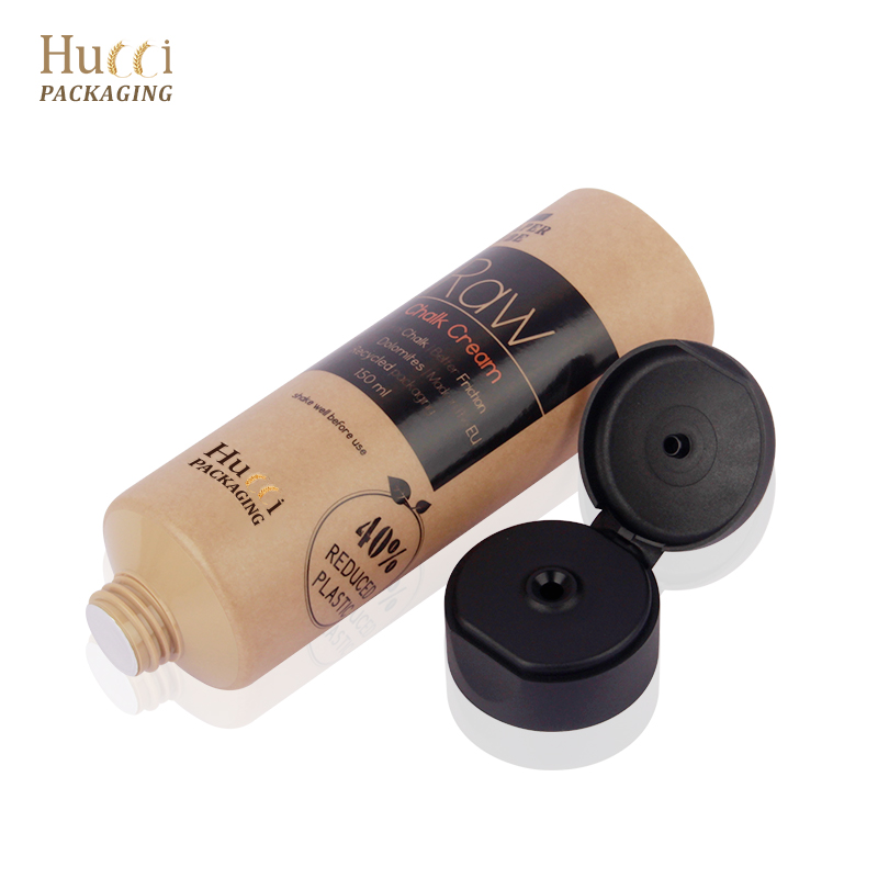 cosmetic kraft paper plastic tube}