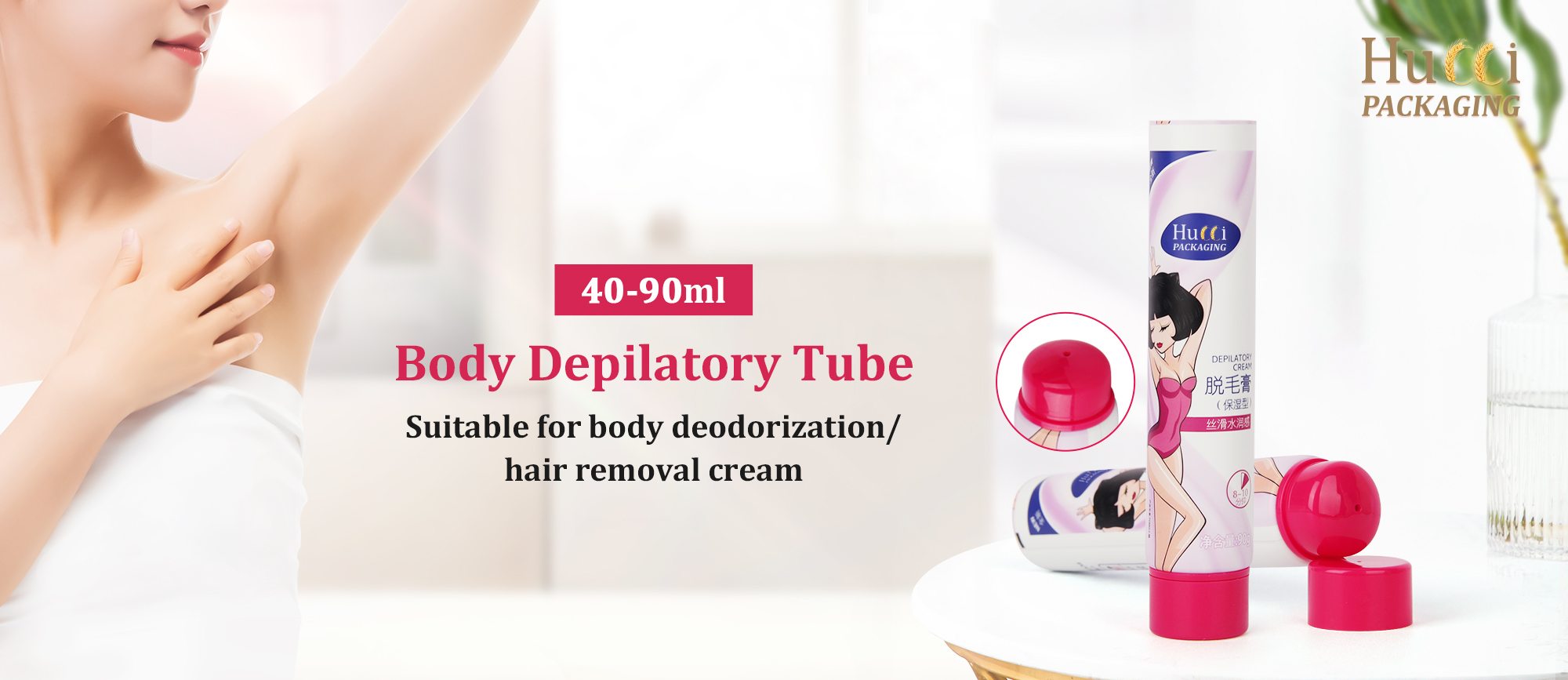 depilatory tube