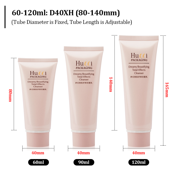 100ml face cream tube