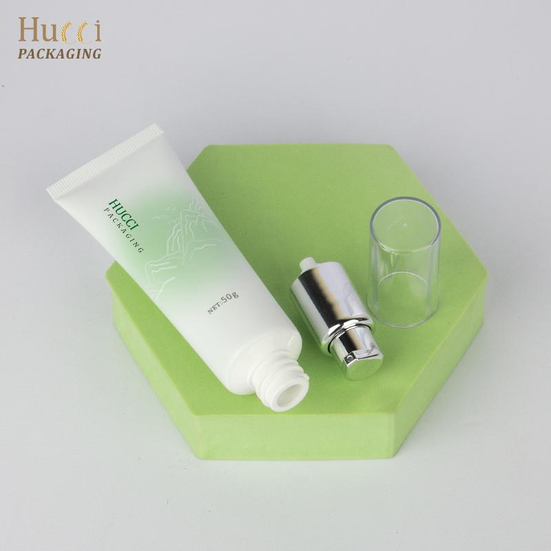 30ml  cosmetic tube with pump}