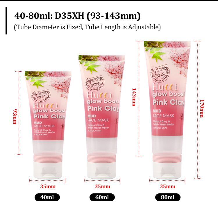 Facial cream tube