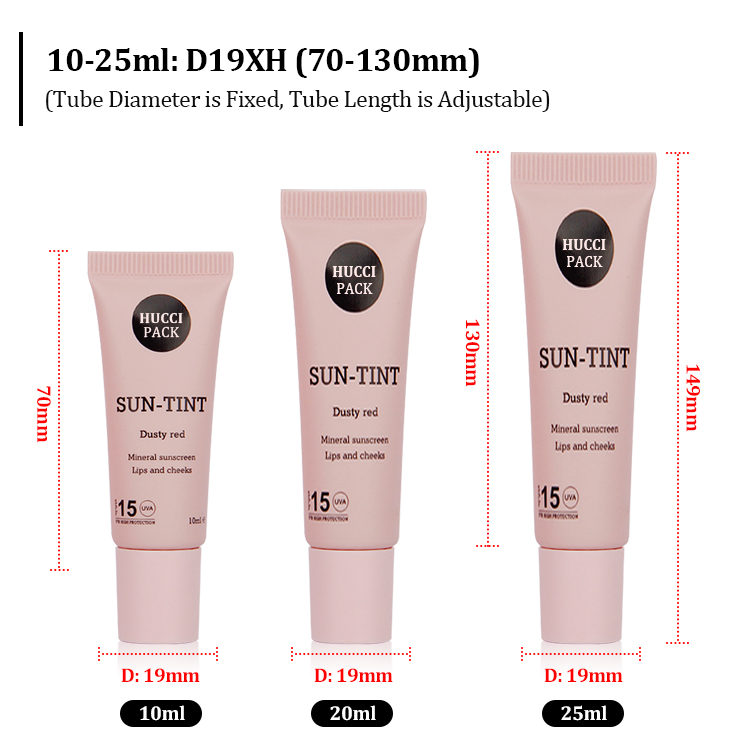 Lip gloss care tube