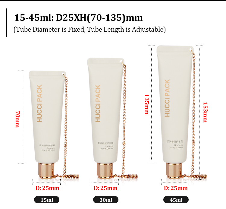 Face cream tube