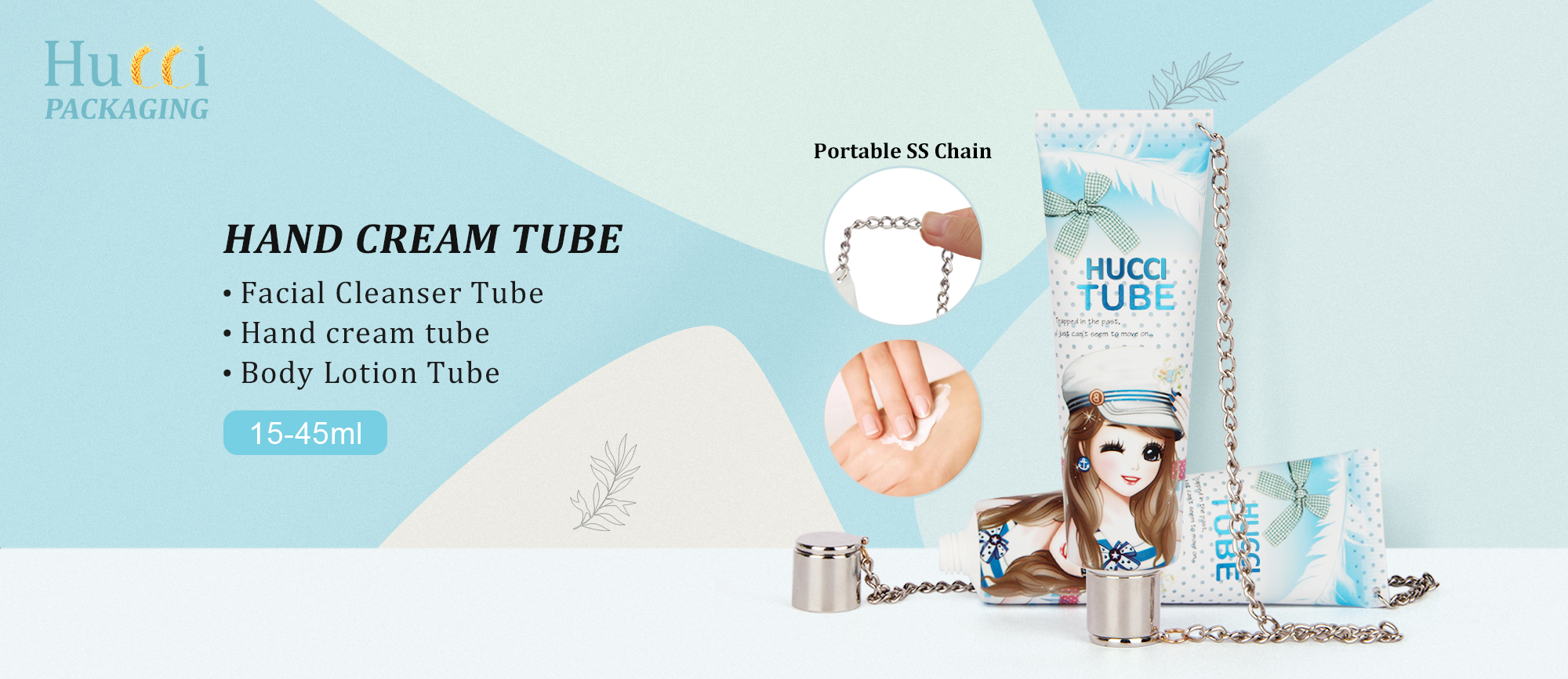 Hand cream tube