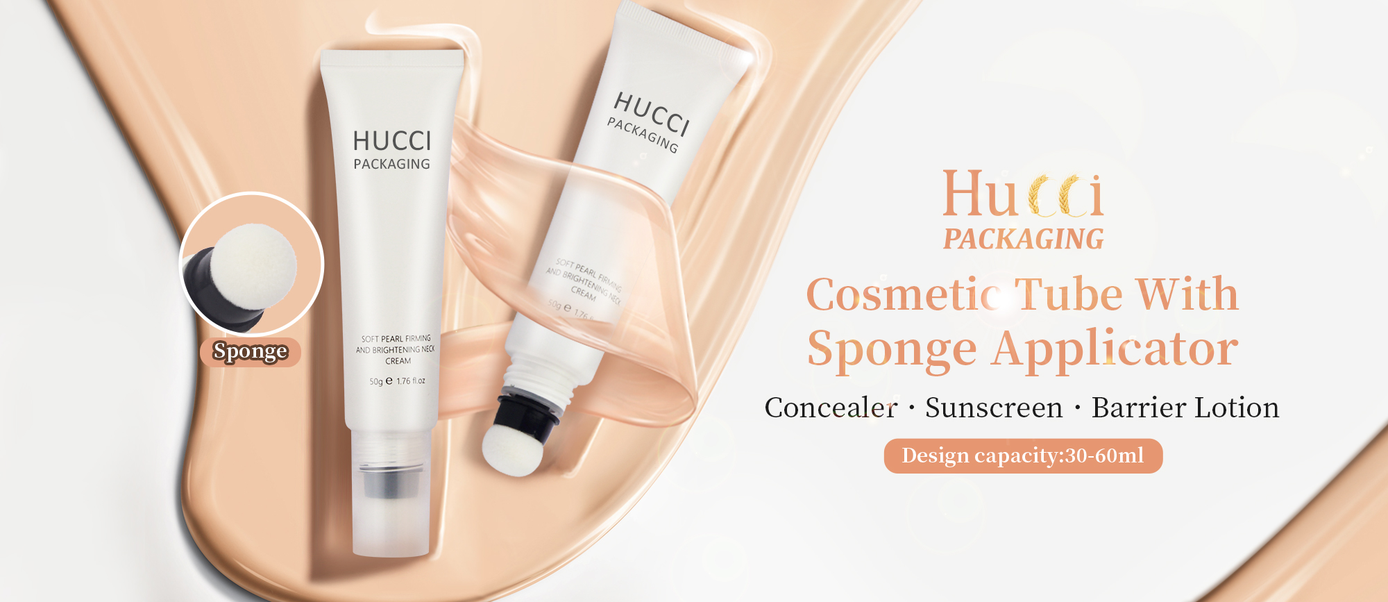 Face concealer tube