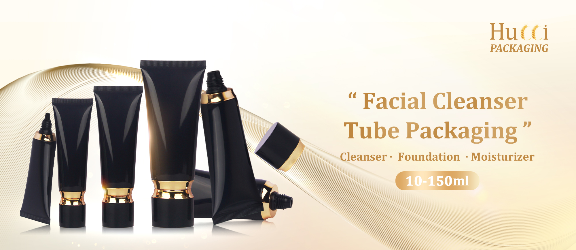 Facial cleanser tube