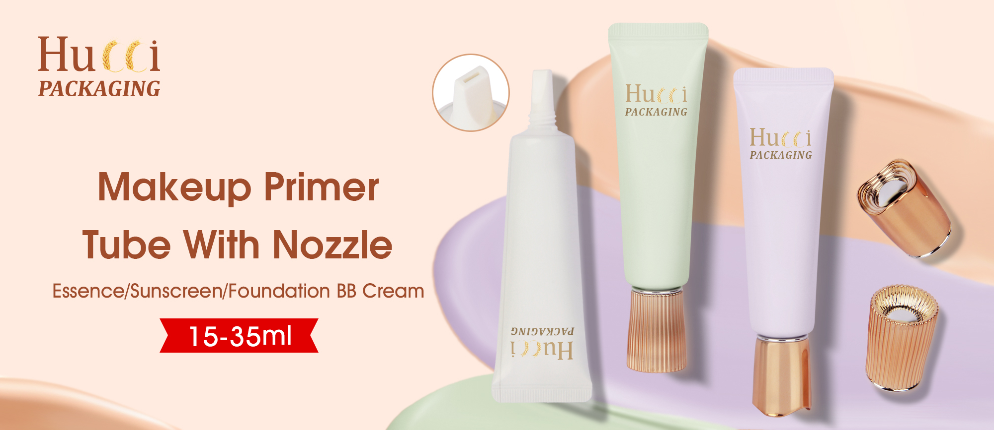 Makeup primer tube