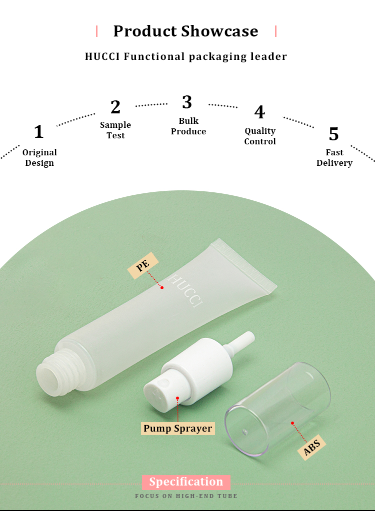 Face cream tube