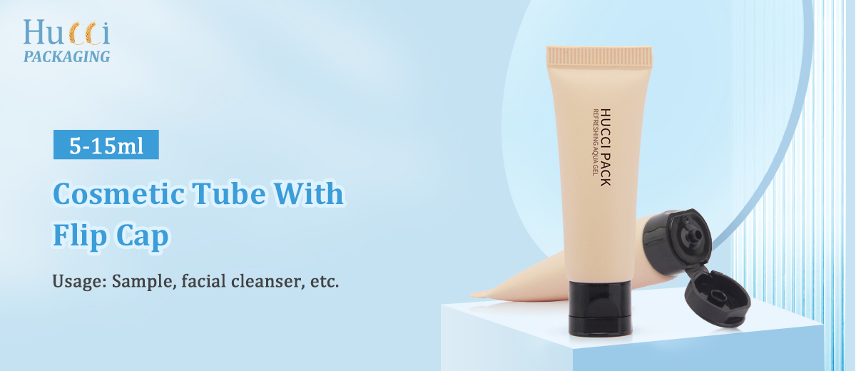 Facial cleanser tube