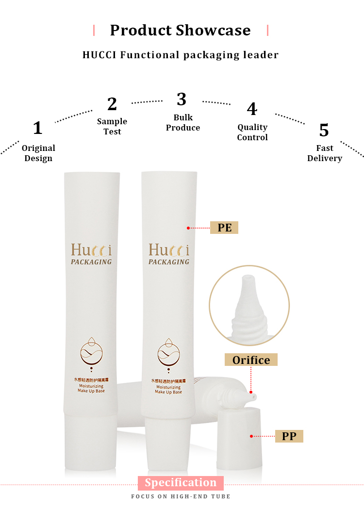 Face cream tube