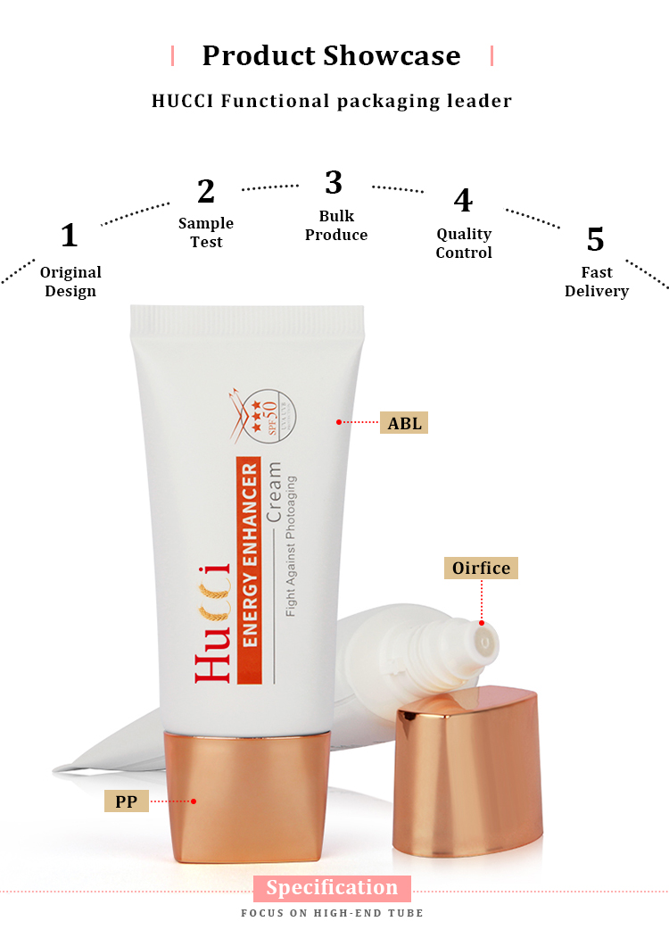 Face cream tube