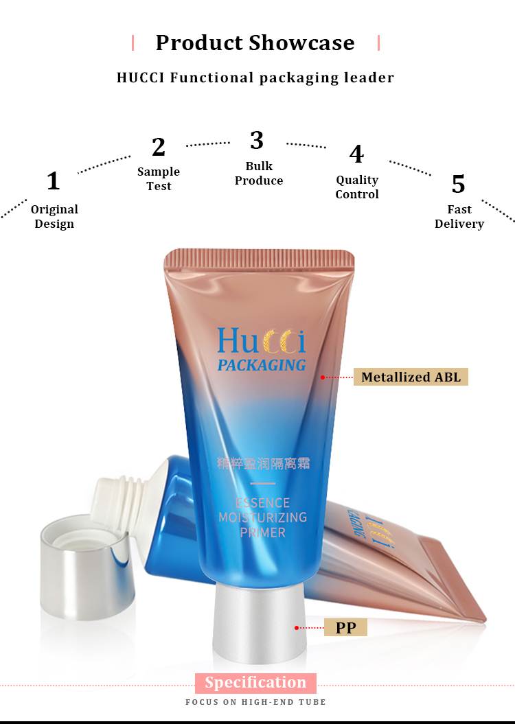 Face moisturizer tube