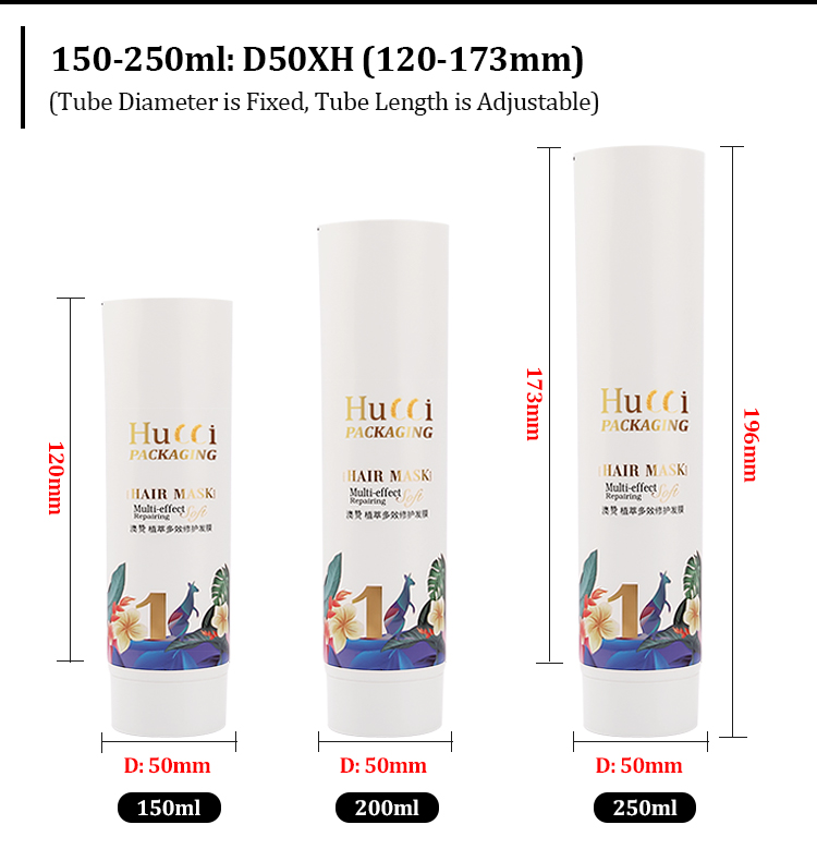 Shampoo tube packaging