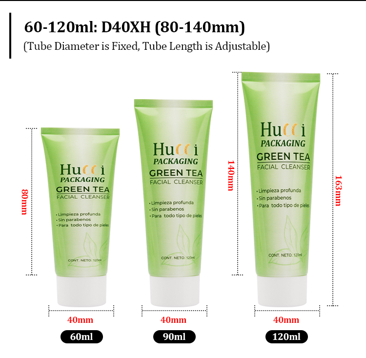 Skincare cream tube