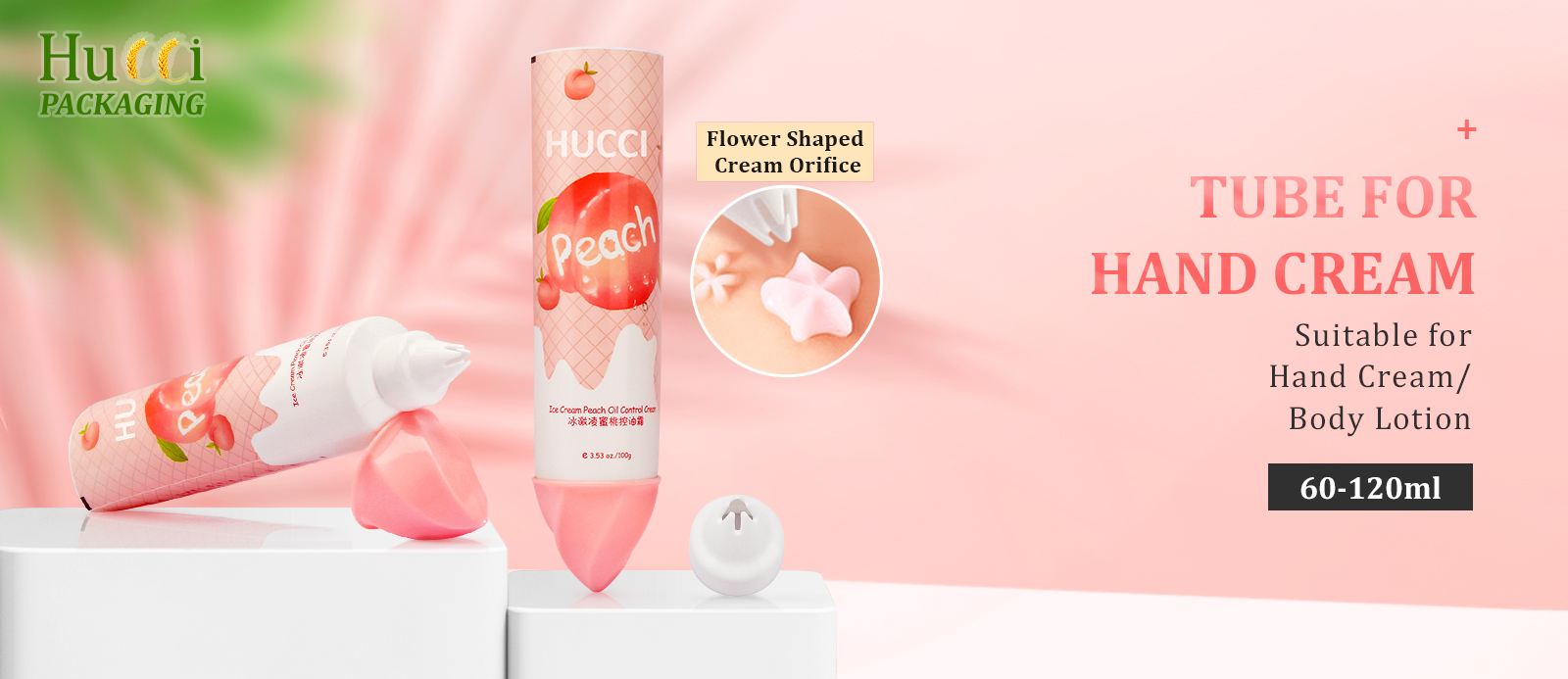 Hand cream tube