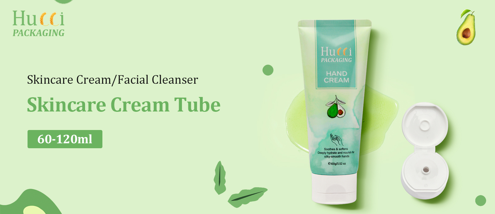 Hand cream tube