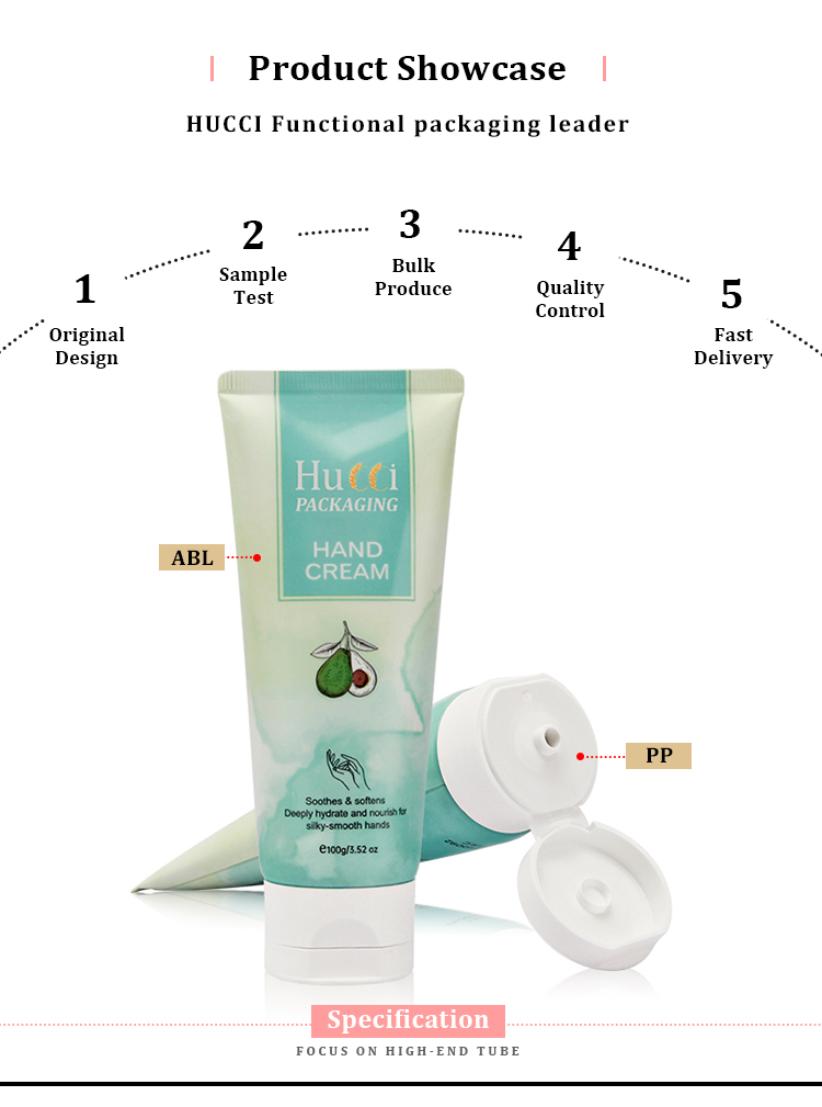 Hand cream tube