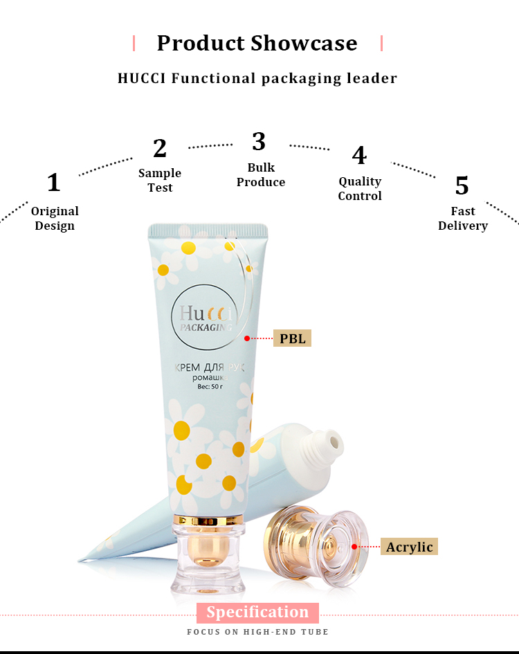 Face cream tube