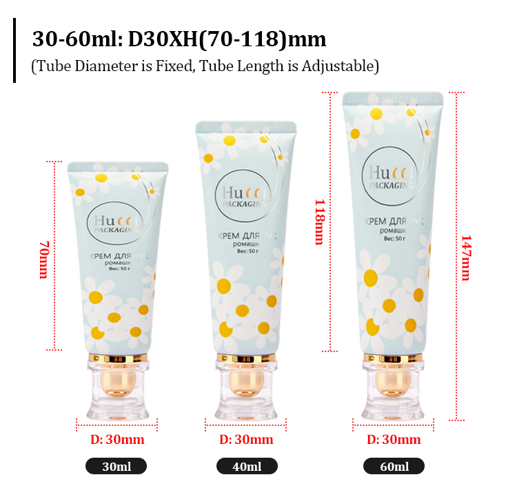 Hand cream tube