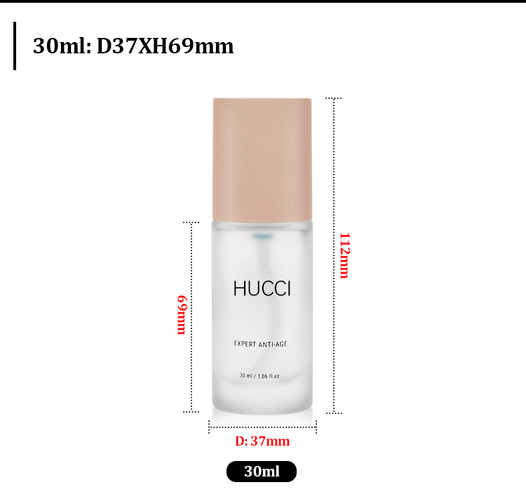 Liquid foundation bottle