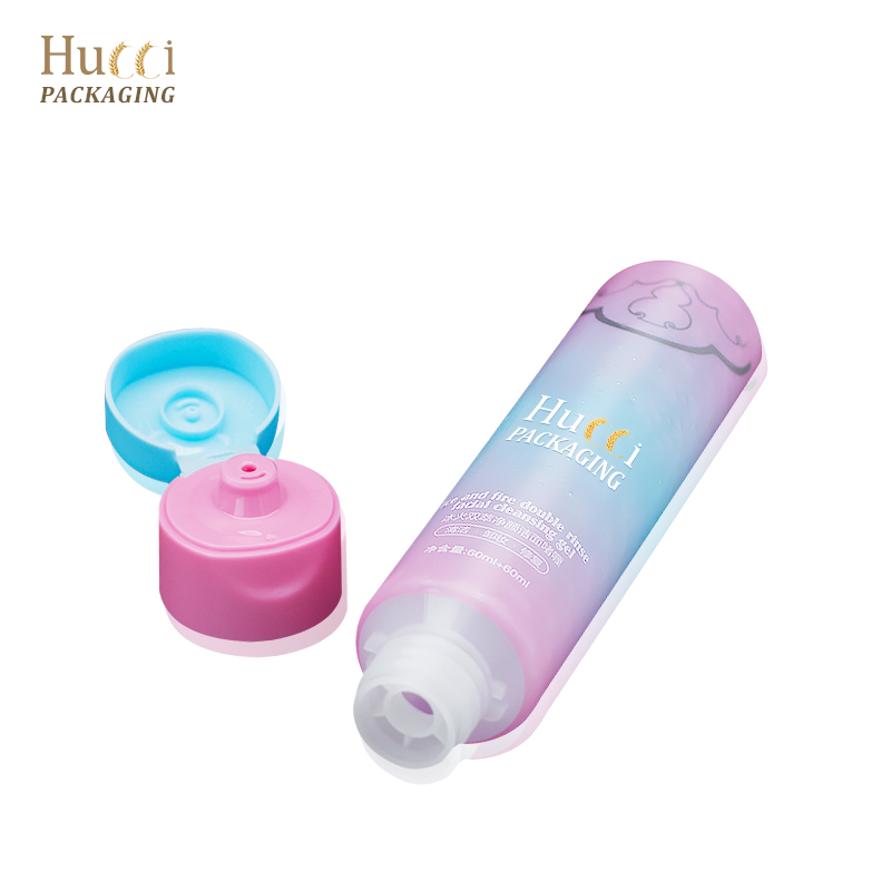 Facial cleanser tube}