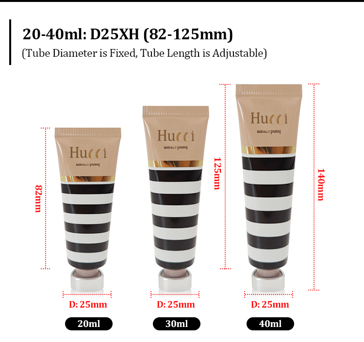 Face cream tube