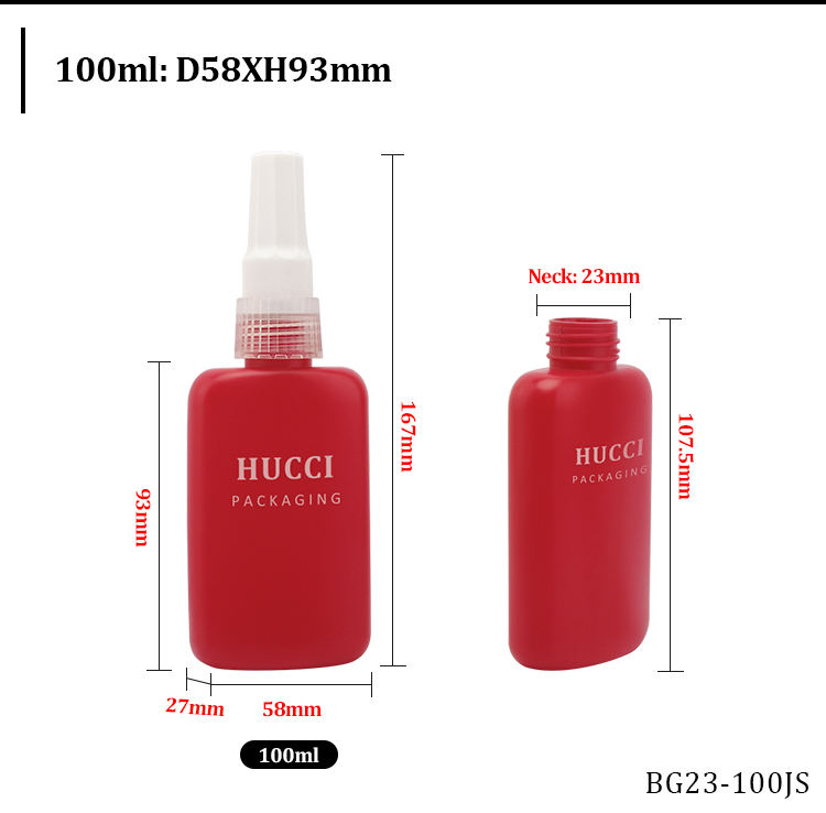 100ML nail polish oil bottle