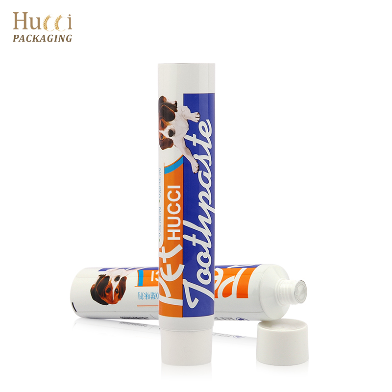 Pet toothpaste tube