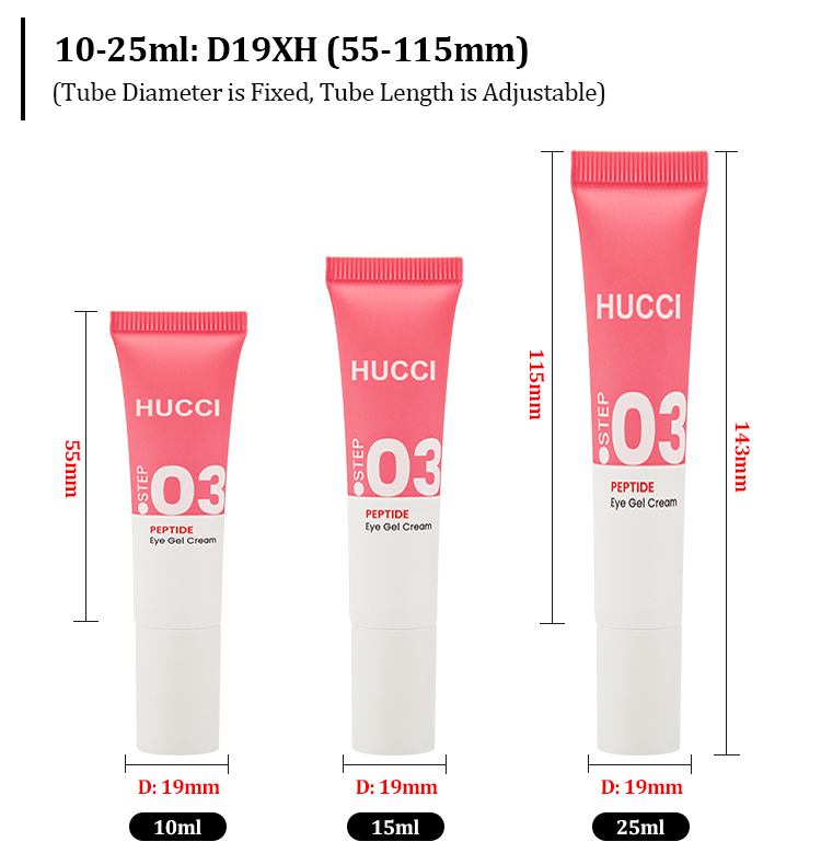 Face cream tube