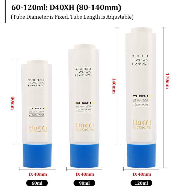 Face cream tube