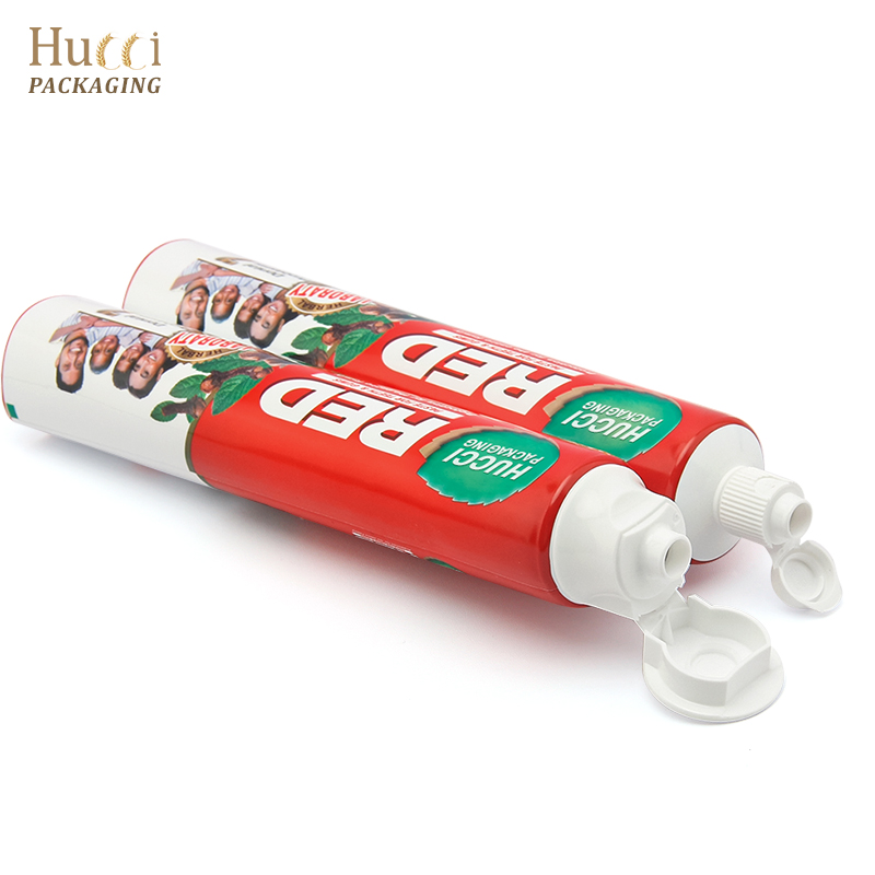 Oral care tube packaging}