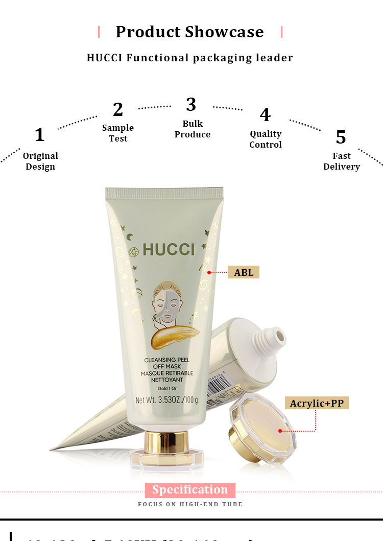 Face cream tube