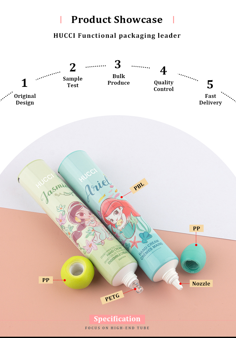 Hand cream tube