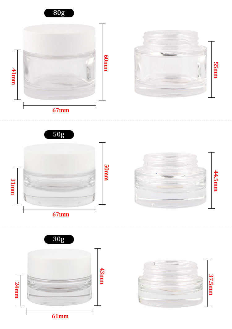 Face cream jar